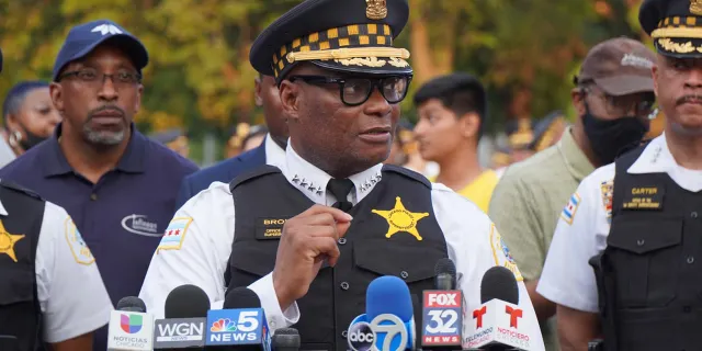 Chicago Police Superintendent Brown