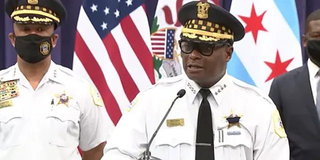 Chicago Police Superintendent.  David Brown.